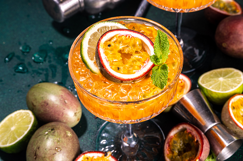 Hurricanrana cocktail with Espanita Tequila